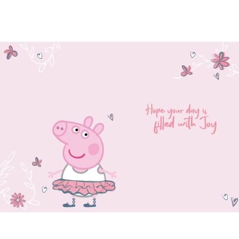 Happy Birthday Peppa Pig Birthday Card Extra Image 1
